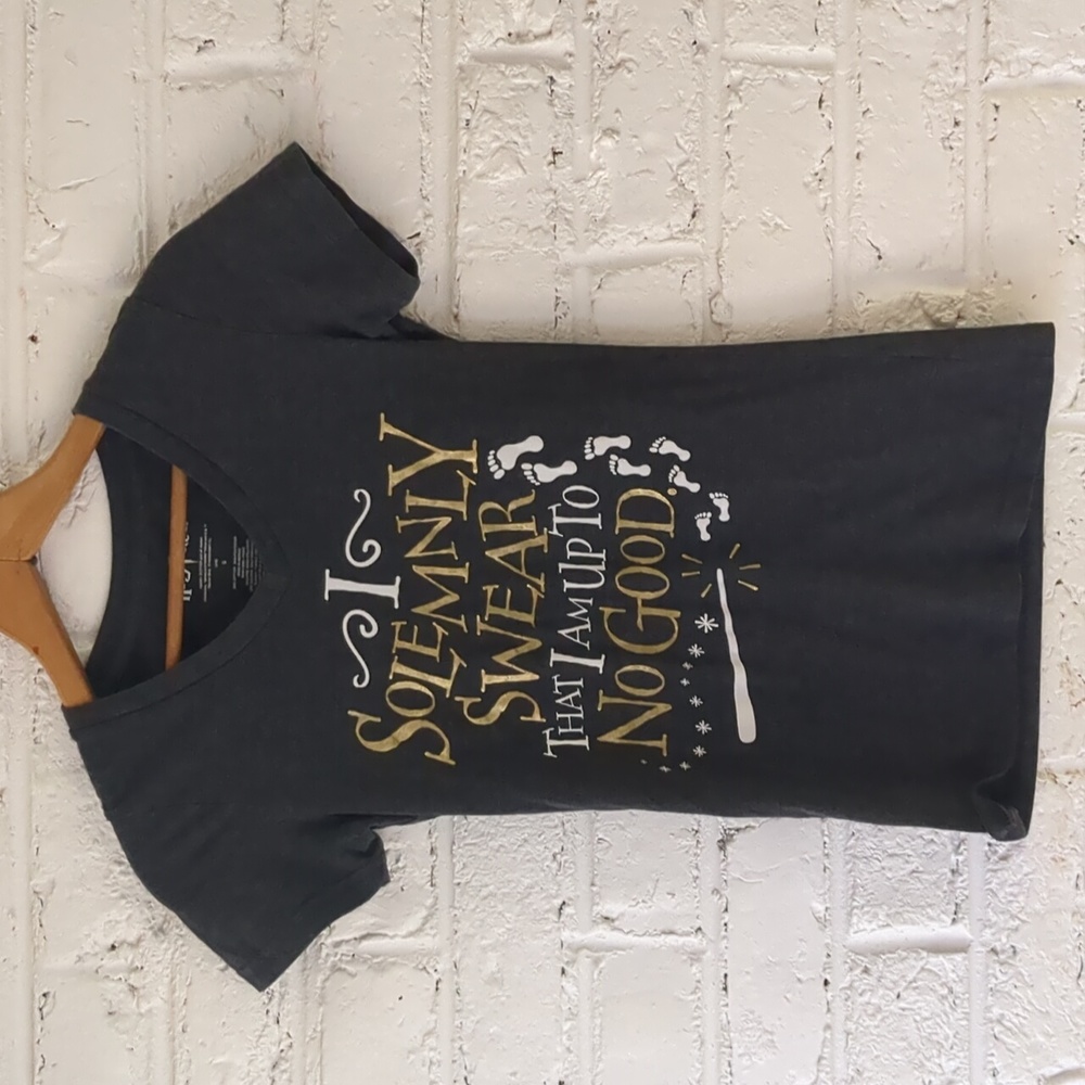 Harry Potter Gray V-neck Tshirt
